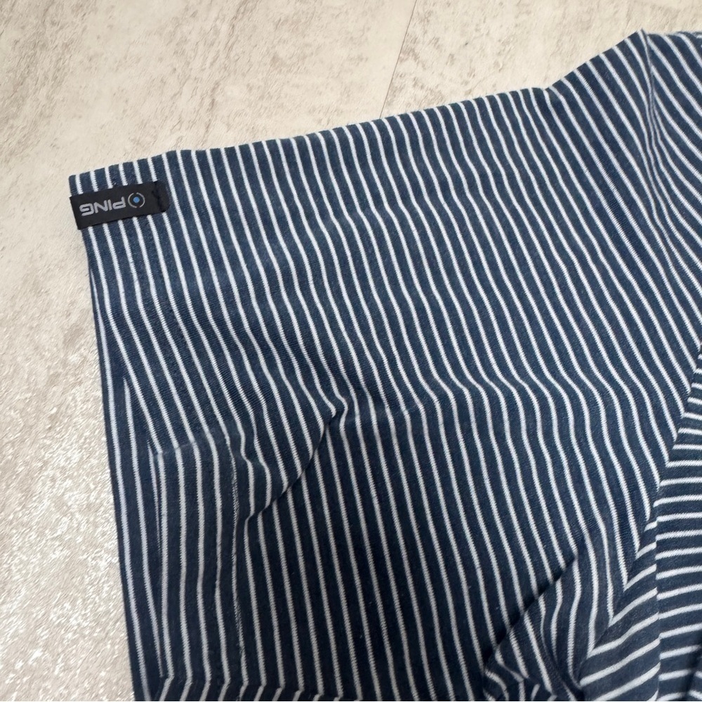 Ping golf polo Striped Polo Shirt - Blue medium - Picture 2 of 7